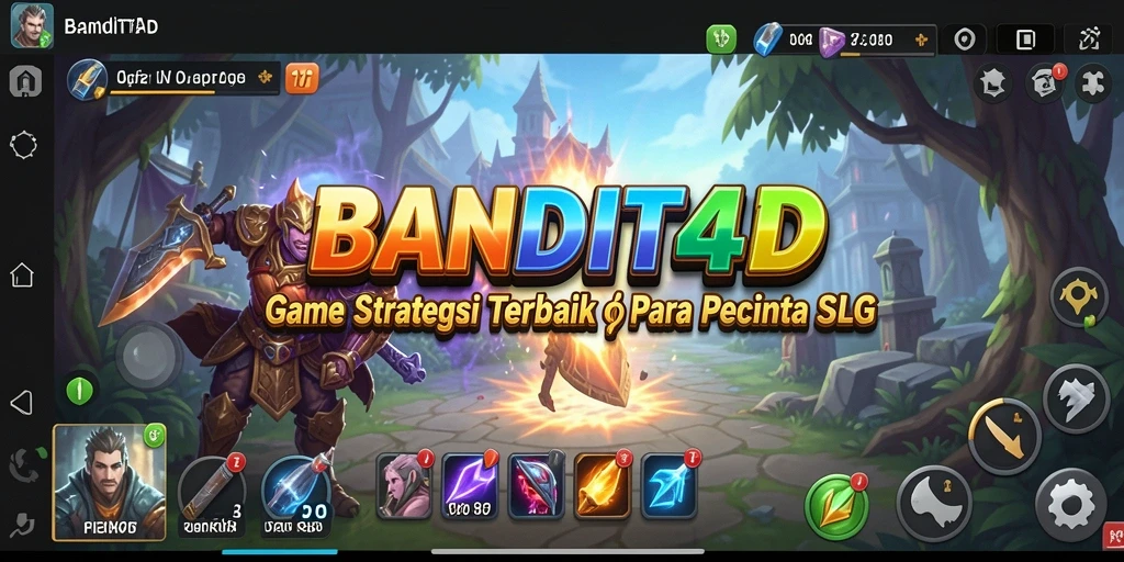 Tampilkan pertempuran epik dalam BANDIT4D yang penuh strategi.