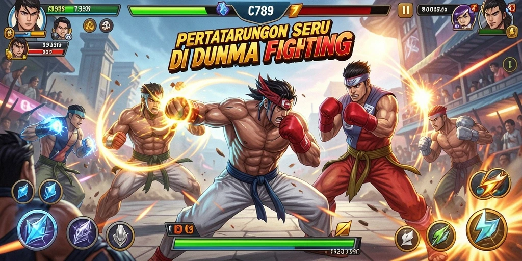 Tangkapan layar menarik dari pertarungan epik di C789.
