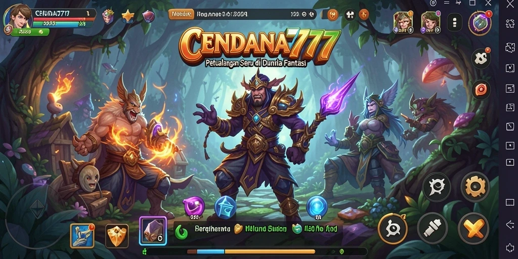 Tampilan gameplay CENDANA777 yang memukau dengan grafis menawan.