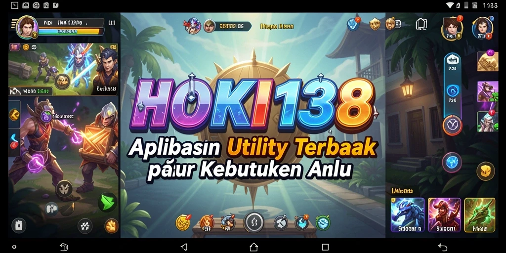 Tampilan antarmuka HOKI138 yang modern dan user-friendly.